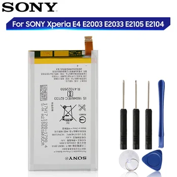 Oriģinālā Rezerves Sony Akumulators SONY Xperia E4 E2003 E2033 E2105 E2104 E2115 LIS1574ERPC Patiesu Tālruņa Akumulatora 2300mAh