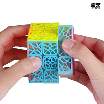 Qiyi DNS 3x3x3 Magic Cube, Ieliekta cube dns 3X3 Stickerless Ātrums Kubi profesionālās qiyi 3X3 cubo burvju puzzle spēles kuba