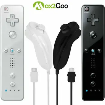 Bezvadu Tālvadības Gamepad Kontrolieris Un Nunchuck, Lai Nintend Remote Controle Kursorsviru Joypad Par Nintend Wii /Wii U Aksesuāri
