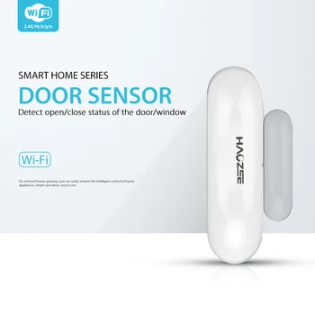 Bezmaksas Piegāde 2.4 G WiFi Durvju Sensors Atvērt, Aizvērt Durvis Logu detektors Stumšanas Brīdinājuma, izmantojot Mobilo Lietotni Smart Home Kontrole