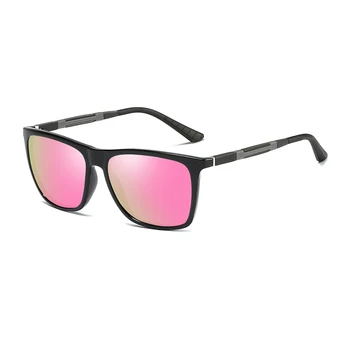 Jaunā stila polarizētās saulesbrilles vīriešiem krāsains saulesbrilles sieviešu saulesbrilles modes nakts redzamības brilles ZEMES ĶIRZAKA