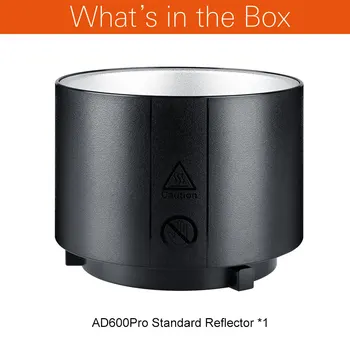 Godox AD-R9 Standarta Reflektori Gadījumā Witsro Sērijas Āra Flash un Piederumi AD600Pro / AD600 Pro / AD600BM /AD600B