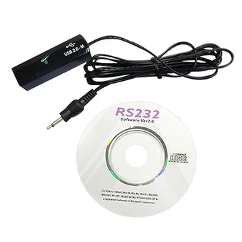 RS232 CD Programmatūra un USB Kabelis