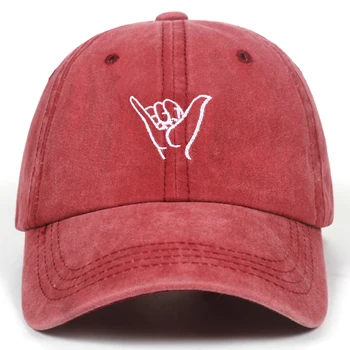 2019 Jaunu pirkstu, izšuvumi klp brīvdabas atpūtas Mazgā Beisbola Cepurītes Regulējams Hip Hop, cepure, Kokvilnas Sieviešu Cilvēks cepures