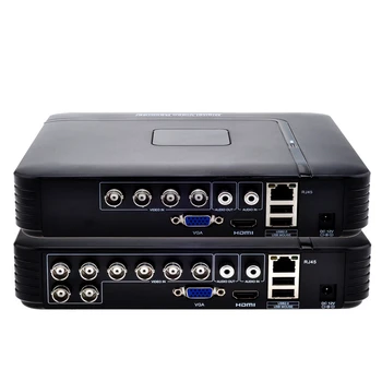 Īpaša cena Pilnu D1 H265 HDMI Drošības Sistēmas CCTV 4/8CH Kanāls 1080P 1080N 5in1 AHD DVR VRR Hibrīda Ieraksti Mobilo HVR RS485