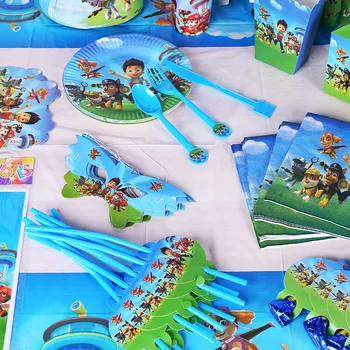 Ķepa Patruļas Dzimšanas Dienas Svinības Apdare Rotaļlietu Komplekts Karikatūra Glābšanas Suņu Anime Rīcības Attēls Modelis Patruļas Ķepu Rotaļlietas Bērnu Ziemsvētki Dāvanu
