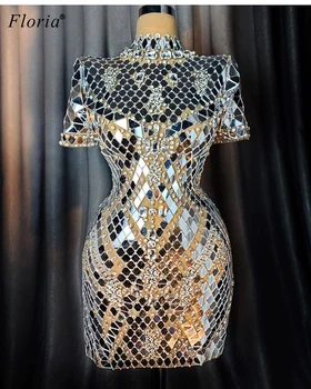 Luksusa Kristāli Balles Kleitas 2020. Gadam Sirēna, Dubaija Vestidos De Fiesta Īpašu Ilūziju, Kokteilis Kleitas, Sieviešu Puse Nakts Tērpi