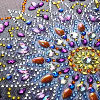 Īpašas Formas Dimanta Krāsošana Mandala Komplekti DIY Dimanta Mākslas Krāsa Cross Stitch Pieaugušajiem un Bērniem