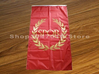 90*150cm SPQR karogu un Cilvēkiem, Romas Karogs banner