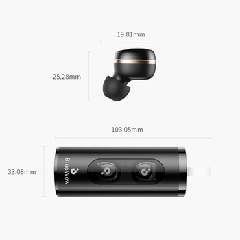 Mini Bezvadu Austiņas TWS auss Ūdensizturīgs Stereo Sporta Bluetooth Austiņu ar Uzlādes Pod NK-Iepirkšanās