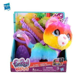 Hasbro Oriģinālās FurReal Pet Staiguļi Unicorn KAĶIS Rotaļlietas Meitenēm Rotaļlietas, Bērnu Rotaļlietas Meitenēm Bērnu Plīša Rotaļlieta Dāvanu Runā