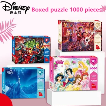 Disney Jigsaw Rotaļlietas 1000 Gabali Pieaugušo Grāmata Puzzle Rotaļlietas