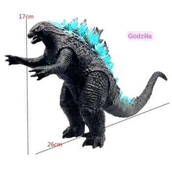 16-29cm BANDAI Gumijas Citām Locītavām Ir pārvietojami Godzilla RUSH Arch Belial Gruset Lvbasa Pērkons Killer Darbības Rādītāji Rotaļlietas