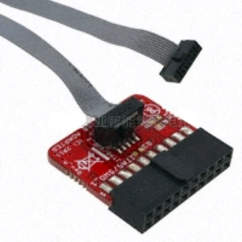 JTAG (2x10 2.54 mm), lai SWD (2x5 1.27 mm) Kabelis saskarnes panelis (Adapteri dēlis + kabeli)