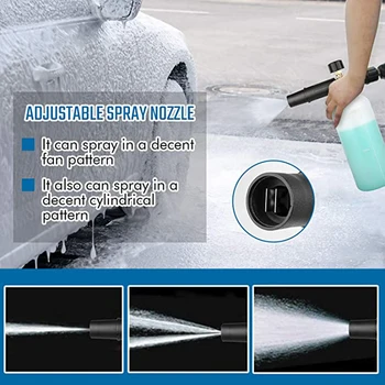 Sniega putu ģenerators mazgāšanas sprauslu Putu lielgabalu auto mazgāšana smidzinātājs，AR black & decker/huter/karcher /m22/sthil/auto tīrīšana