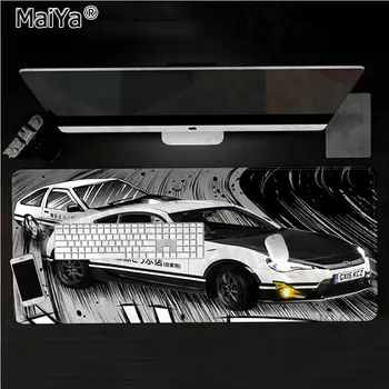 Maiya Bez Slīdēšanas PC SĀKOTNĒJĀ D Super auto AE86 Liela Pele pad PC Datoru mat Bezmaksas Piegāde Liela Pele Pad Klaviatūras Mat
