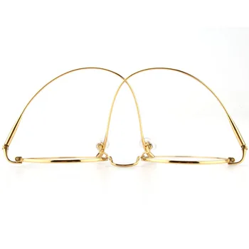 MUZZ Tīra Titāna Vīriešu Kārtas Brilles Rāmis Optiskie Rāmji Unisex Brilles Retro Brilles Recepti Sieviešu tuvredzība rāmji