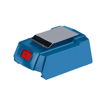 USB Adapter Litija Bateriju Lādētāja Pārveidotājs GAA18V-24 Bosch 14,4 V 18V Li-ion Akumulatoru, USB Ierīces Uzlādes Strāvas Padeve