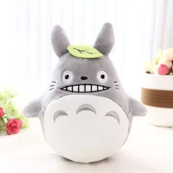 15cm * Plīša Rotaļlietas, Mans Kaimiņš Totoro Attēls Hayao Japānas Anime Statuja, Mājas, Auto Dekori Lelle