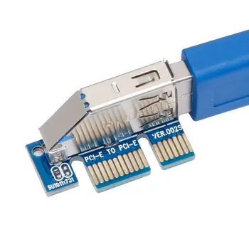 PCI-E Pievienot Uz Kartes PCI Express USB 3.0 Adapteris Atspere Extender PCIE Stāvvadu Atspere USB3.0 SATA X1 Duālais X4 Slots Paplašināšanas Karti