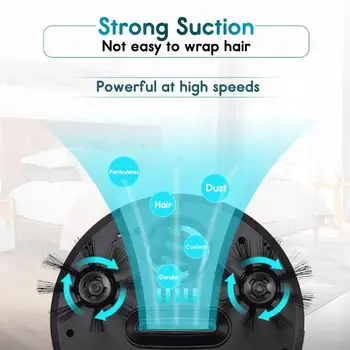 Elektriskā Robots putekļsūcējs Mājas 4 1 Uzlādējamā grīdas putekļsūcējs Robots Smart Slaucīšana Robots Netīrumus Automātiskā Tīrītājs