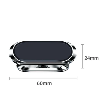 Magnētiskā Tālruņa Turētāju Automašīnas Paneļa Mini Lentes Formas Stends, IPhone, Samsung Xiaomi Metāla Magnētu GPS Auto montējams pie Sienas