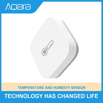 Aqara Zigbee Bezvadu Temperatūras, Mitruma Sensoru, Smart Mājas Komplekts Ar Termometru, Higrometru, Mijia Temperatūras, Mitruma Sensors