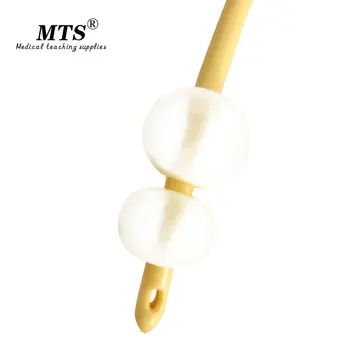 MTS 3 veidu lateksa foley katetru silikona pārklājumu, double balonu urīna katetru medicīnas mācību un ķirurģija Uroloģija