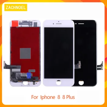 Augstākās Kvalitātes IPhone 8 8 Plus LCD Displejs ar 3D skārienekrāna Digitizer Montāža Rezerves Daļas Apple 4.7 / 5.5 Collu