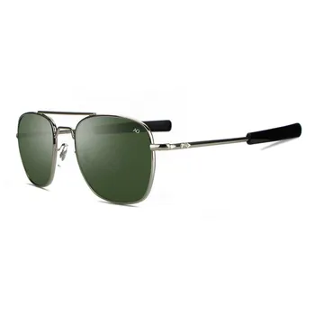 Izmēģinājuma Modes Saulesbrilles Vīriešiem AO Saulesbrilles Aviācijas Zonnebril Mannen Douglas Macarthur Saules Brilles Āra Luksusa Cilvēks Brilles
