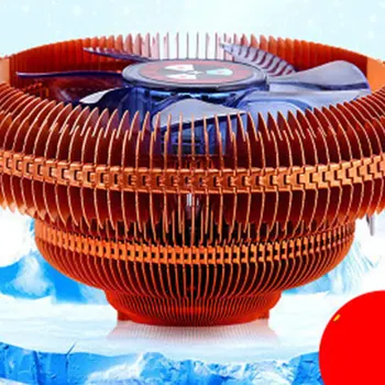 Universal CPU Cooler Fan 12V Hidrauliskās Paturot Heatsink Ventilators Datorā PC Gadījumā Gaisa Dzesēšanas Radiatoru