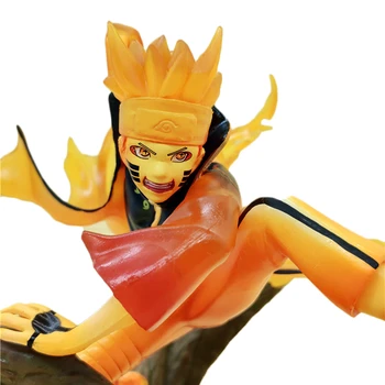 Naruto Shippuden Uzumaki Naruto Rīcības Attēls, Anime Modeli 22 cm Statuja Kolekcionējamus Rotaļlietas Bērniem Darbvirsmas Apdare Figma