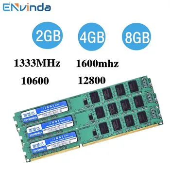 DDR3 2 GB 4 GB 8 GB 16 GB PC3 1600 1333MHZ 1333 UZ 1600 16.G 8G 4G 2G 12800 10600 RAM PC Atmiņas RAM Memoria Modulis Datora Darbvirsmas