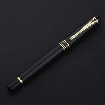 1501 Elegants Upscale Zelta Rullīšu un Lodīšu Pildspalvu Metāla lodīšu pildspalvas biroja pildspalvu, paraksts