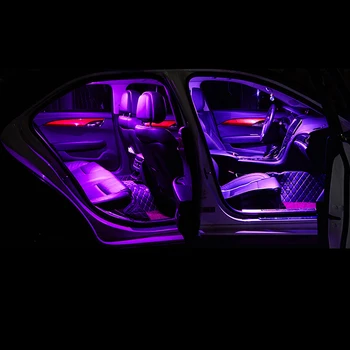 5gab Kļūdu Bezmaksas Auto LED Spuldzes, Auto Interjera Apgaismojums Komplekts Kia Cerato K3 2013. - 2017. Gadam Dome Lasīšanas Gaismas Bagāžnieka Cimdiem Lampas