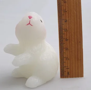 Luyou Jaunas Ielidošanas 3D gudrs trušu silikona veidnes,cute dzīvnieku kūka pelējuma, trušu pomādes pelējuma FM1110