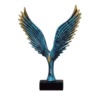 Imitētu Anotācija Atveriet Eagle Wing Putnu Mākslas Modelis Mājas Dzīvojamā Istabā, Office Hotel Dekoru, Dāvanu