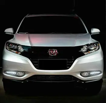 Honda HR-V HRV 1Pair DRL Vezel 2016 2017 Dienas Gaitas Gaismas, miglas lukturi lukturu vāks 12V Vasaras