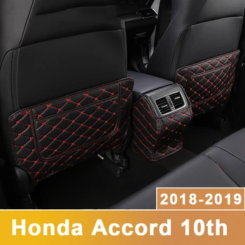 Automašīnu Sēdekļu Pārvalki Aizsargi Aprūpes Sēdekļa atzveltnes Anti-kick Pad attiecībā uz bērniem Kick Paklāji Honda Accord 10. 2018 2019 Piederumi