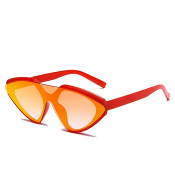 ONEVAN Neregulāra Daudzstūra Saulesbrilles Sieviešu Modes Dizainers Brilles, Saulesbrilles Vīriešiem Moderns Macaron Zaļa Dzeltena Brilles