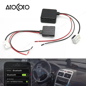 Automašīnas Bluetooth Modulis ar Filtru Citroen C2 C3 Radio Stereo Aux Kabelis, Adapteris Bezvadu Audio Ievade Peugeot 307 407 RD4