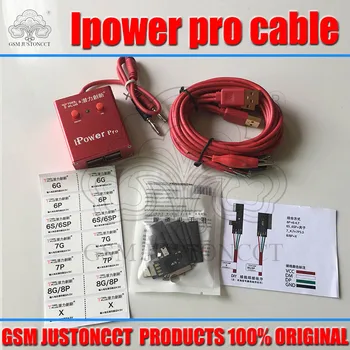IPower testa Vadu Ipower PRO Kabelis priekš iPhone X 8G 8P 7.G 7P 6S 6SP 6G 6P DC Jaudas kontroles testa Vadu
