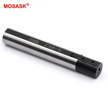 MOSASK 1GB 12 16 20 mm CNC Mazajiem Garlaicīgi Gropējums Pagrieziena Toolholders Vītnes Apstrādes Virpas Instrumentu Piedurknēm