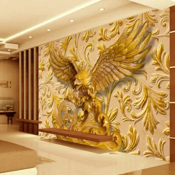Beibehang sienu gleznojumi 3d tapetes murals TV fona tapešu moderns viesistabas papel de parede tapetes sienām 3 d