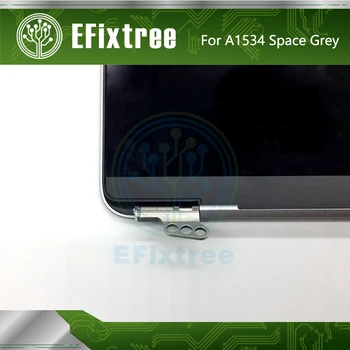 Sākotnējā Pelēks Kosmosa Pelēkā A1534 Ekrāns LCD Macbook Retina 12