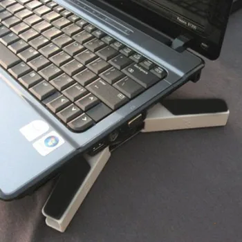 Etmakit Augstas Kvalitātes Grozāms USB Ventilators Klēpjdatoru Notebook PC 2 Ventilatori, Dzesētājs, Dzesēšanas Spilventiņu Datoru Papildierīces Melns
