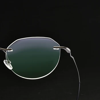BCLEAR Sakausējuma bez apmales Modes Dizaineru Brilles Rāmji Vīrieši Sievietes Briļļu Viegls Retro Optisko Briļļu Rāmis очки 2020