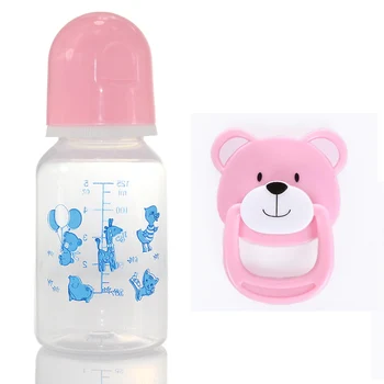 Atdzimis zīdaiņu bērnu bērniem piena pudeli lellēm, modes dizaina aksesuāri dzelksnis zīdaiņu mierinātāji un anti-putekļu vāciņu pārdošanai komplekts