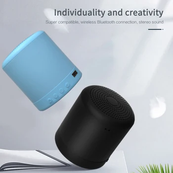 Macaron Bluetooth Portable Speaker Bezvadu Skaļruņus Stereo Skaļrunis Mini Kolonnā Mūziku, Basu, 5W Bezvadu Skaļruņos ārpus Telpām