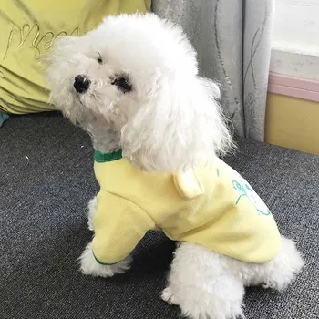 Atpūtas Suņu Apģērbu Kokvilnas Kucēns Pet Krekls Apģērbu Maziem Suņiem Sporta Krekls Chihuahua Suņu Apģērbu Franču Buldogs